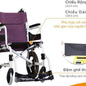 Xe lăn gấp gọn Karma SOMA 215