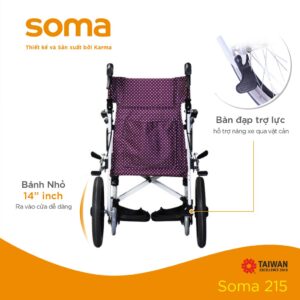 Xe lăn gấp gọn Karma SOMA 215