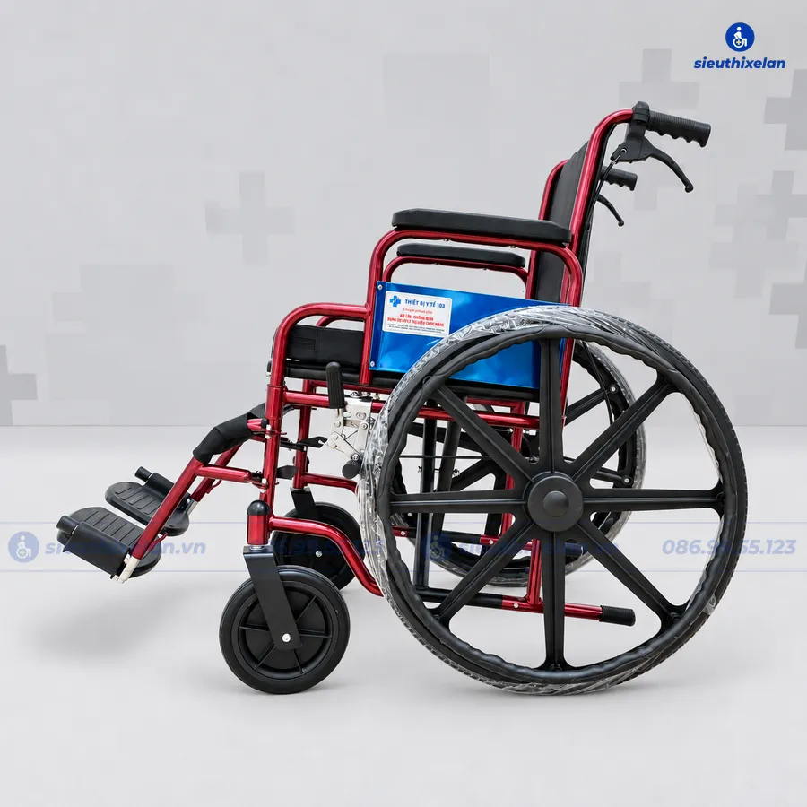 Xe Lăn Cho Người Nặng Cân Lucass X37BJ