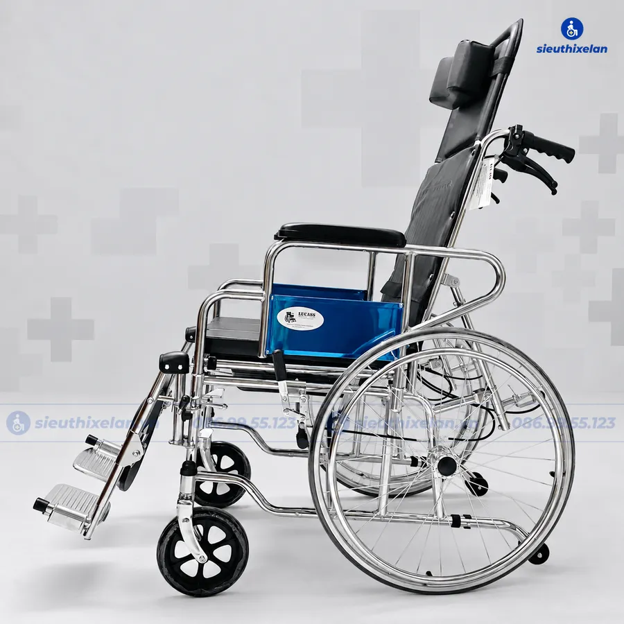 Xe Lăn Có Bô Vệ Sinh Lucass X7A
