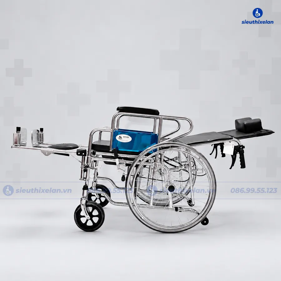 Xe Lăn Có Bô Vệ Sinh Lucass X7A