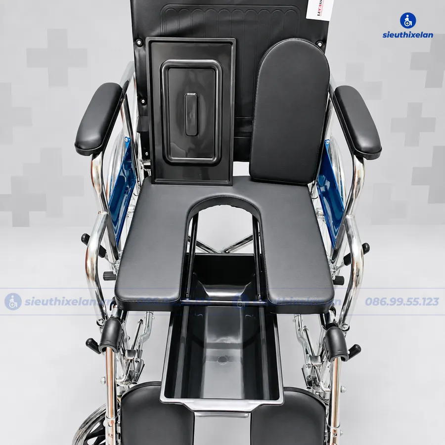 Xe Lăn Có Bô Vệ Sinh Lucass X7A