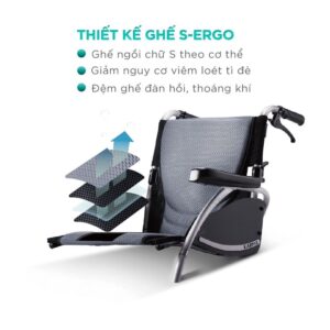 Xe Lăn Tay Cao Cấp S-Ergo 125