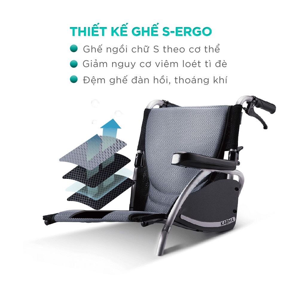 Xe Lăn Tay Cao Cấp S-Ergo 125
