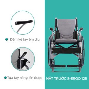 Xe Lăn Tay Cao Cấp S-Ergo 125