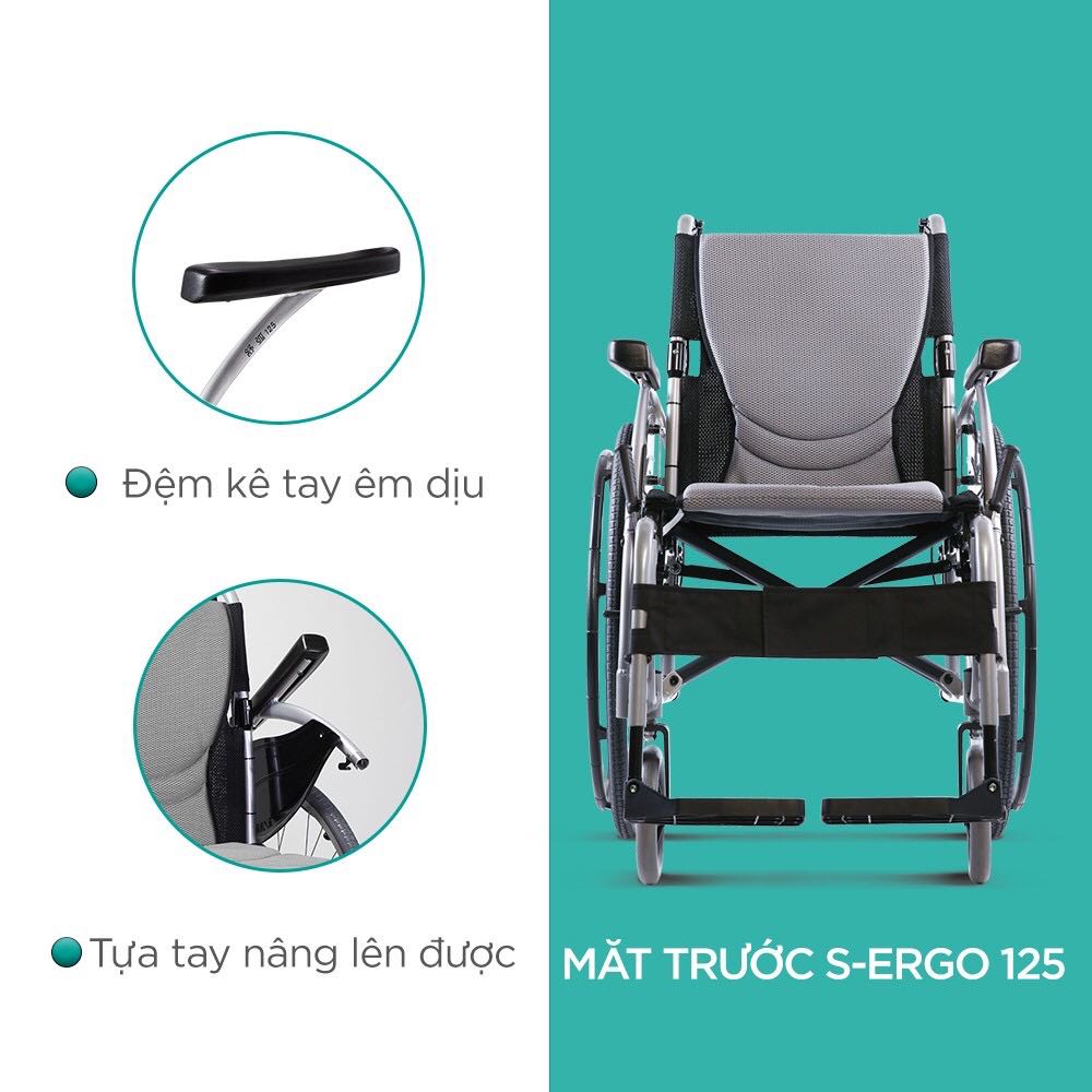 Xe Lăn Tay Cao Cấp S-Ergo 125