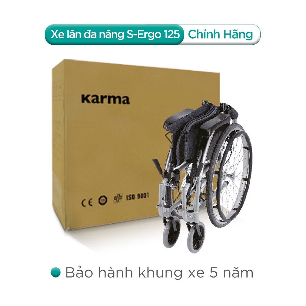 Xe lăn công thái học cao cấp S-Ergo 125