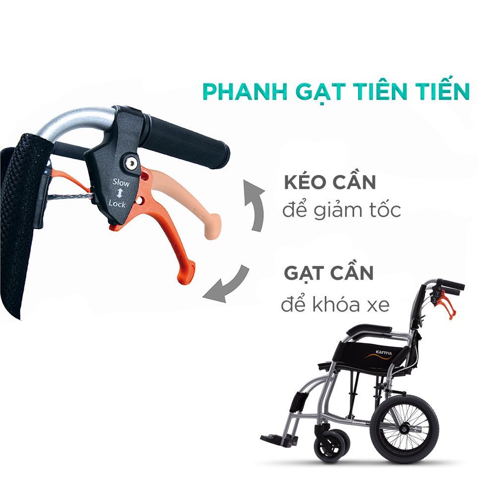 Phanh tay và khóa xe đứng yên với 1 thao tác
