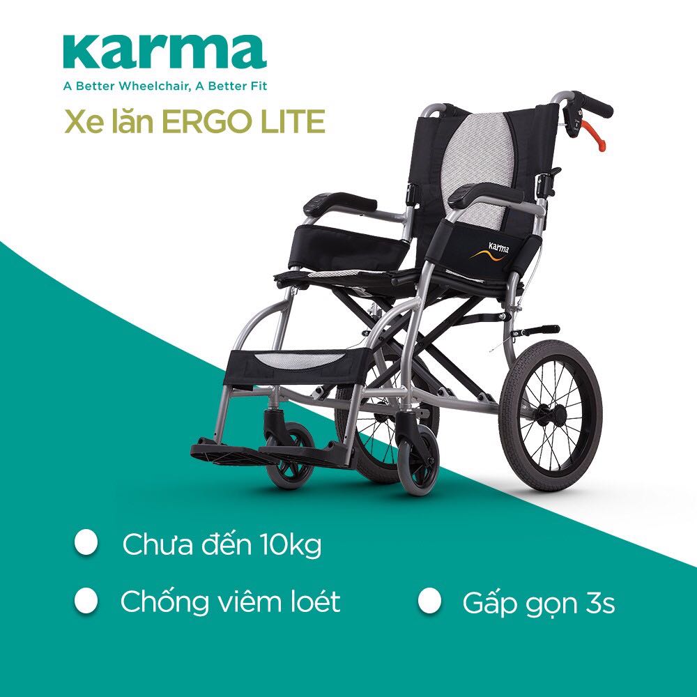Xe lăn Karma Ergo Lite