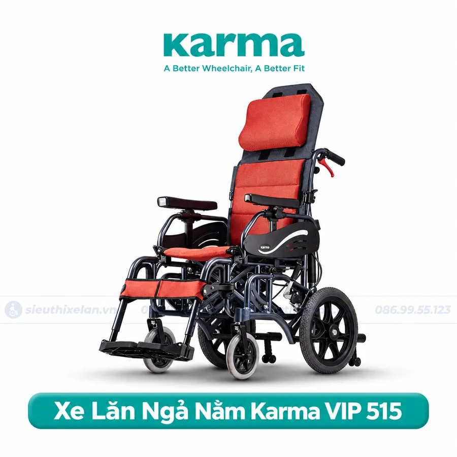 Xe Lăn Cao Cấp karma vip 515
