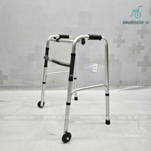 Khung Tập Đi Lucass W47 Hợp Kim Nhôm Nhẹ – Bánh Nhỏ