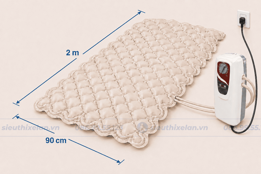 Nệm Hơi Chống Loét Lucass LC389