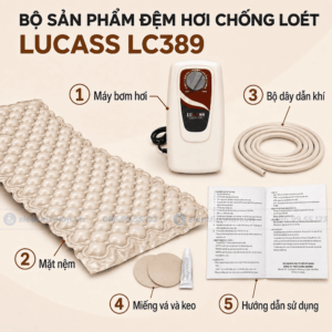 nệm hơi chống loét lucass lc 389