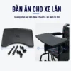 bàn ăn xe lăn