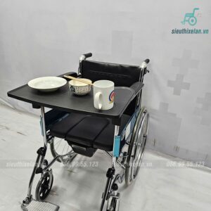 Bàn Ăn Lắp Xe Lăn