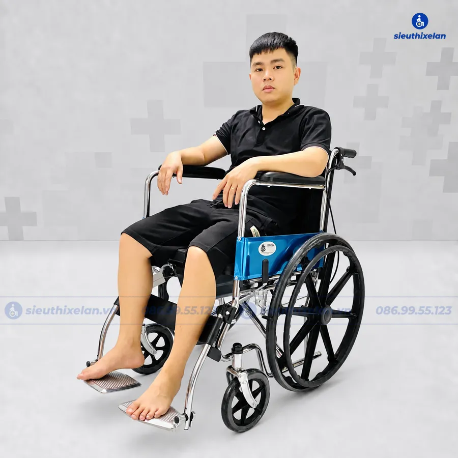 Xe Lăn Có Bô Vệ Sinh Lucass V8