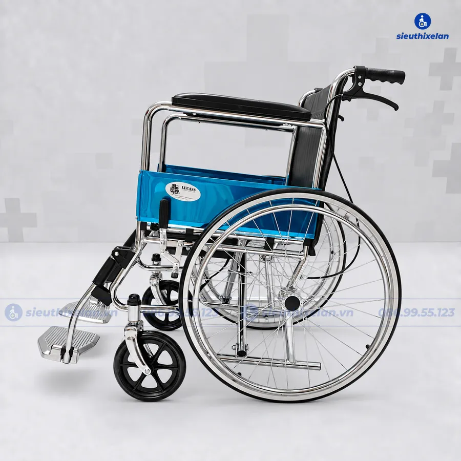 Xe lăn có bô vệ sinh Lucass V89