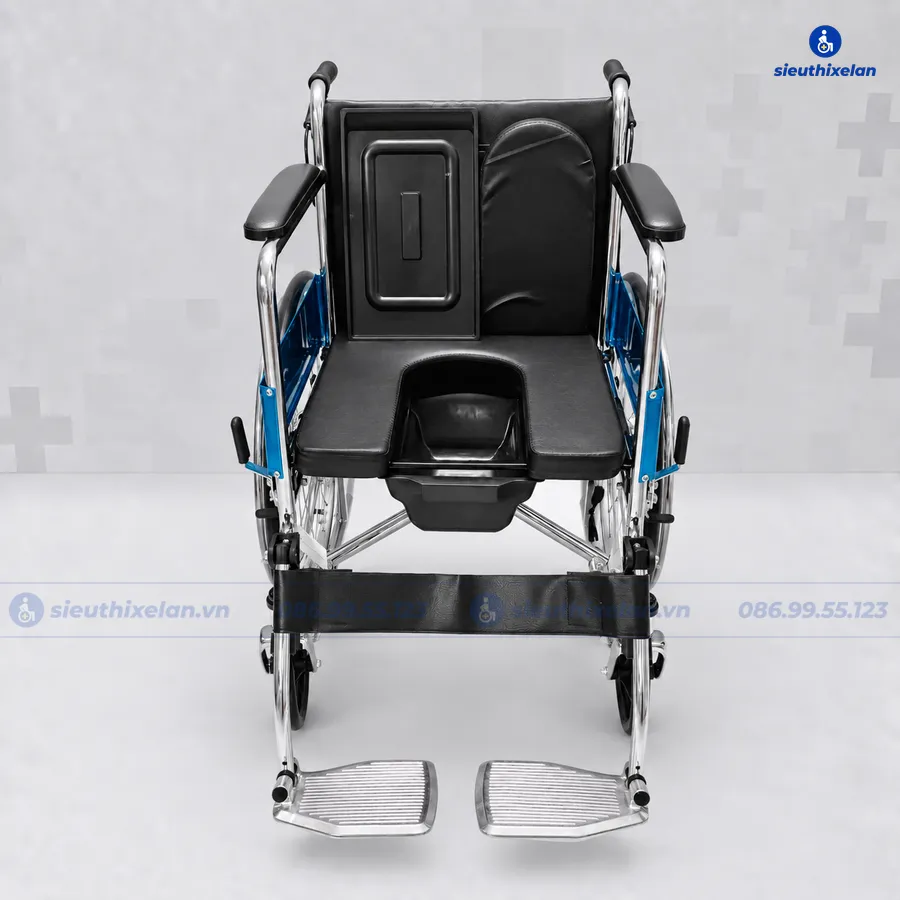 Xe lăn có bô vệ sinh Lucass V89