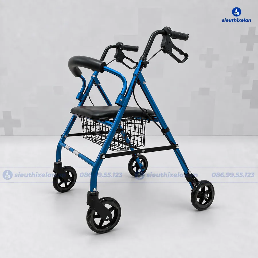 Khung Tập Đi Có Ghế Ngồi Lucass W914