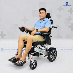 Xe Lăn Điện Cao Cấp Ngả Lưng HDM HT-08