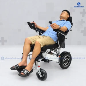 Xe Lăn Điện Cao Cấp Ngả Lưng HDM HT-08