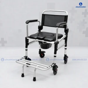 Xe Bô Tắm Lucass VG69 Màu Đen | Nâng Phần Để Tay
