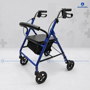 Khung Tập Đi Có Ghế Ngồi Oromi T05 | Màu Xanh