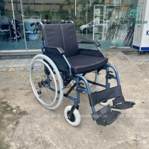 Xe Lăn Lucass X903L - Khung Hợp Kim Nhôm, Nâng Để Tay, Tháo Bánh Xe