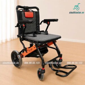 (12Kg) Xe Lăn Lucass X300 – Có Phuộc Giảm Xóc và Tay Kéo Vali