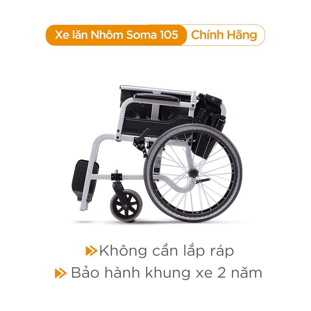 Xe lăn tiêu chuẩn SOMA 105