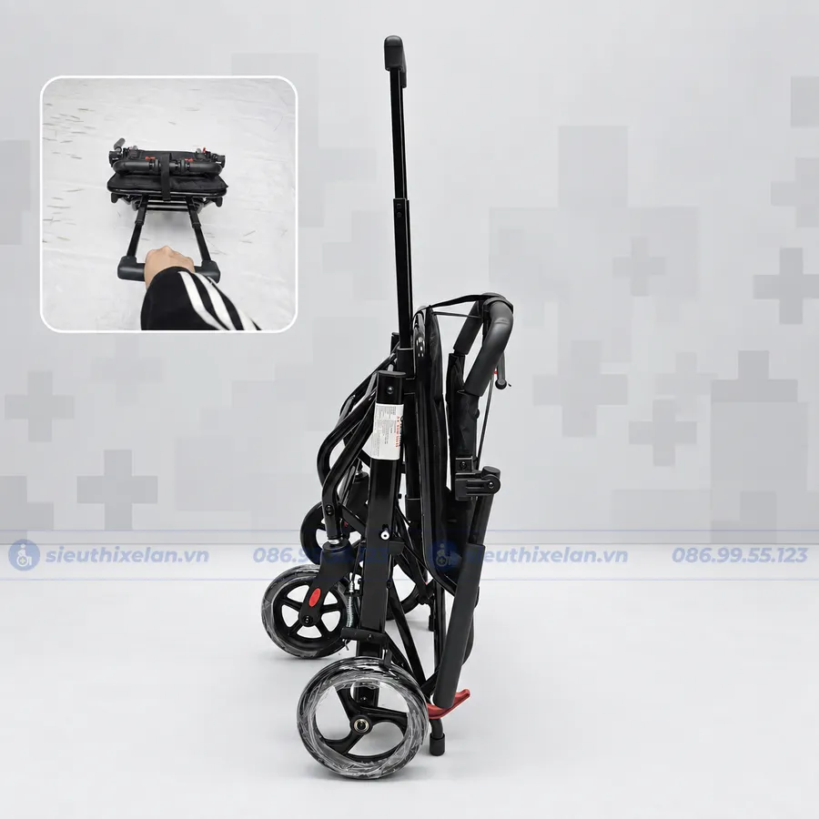 Xe Lăn Du Lịch Gấp Gọn Oromi XL-84S VIP