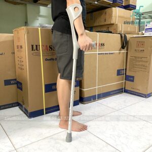 Nạng Khuỷu Tay Lucass C37 Bằng Hợp Kim Nhôm (1 chiếc)