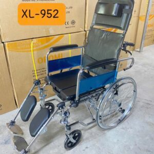 Xe Lăn Oromi X77 - Xe Lăn Bô Vệ Sinh, Ngả Lưng, Nâng Chân