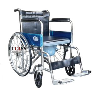 Xe Lăn Lucass X3 – Xe Lăn Có Bô Vệ Sinh Cho Người Già, Gấp Gọn Phần Để Chân