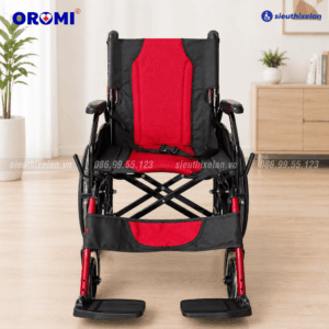 Xe Lăn Oromi XL-82 Gấp Gọn, Bánh Mâm