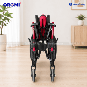 Xe Lăn Oromi XL-82 Gấp Gọn, Bánh Mâm