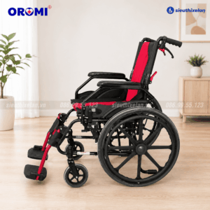 Xe Lăn Oromi XL-82 Gấp Gọn, Bánh Mâm