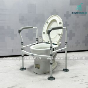 Khung Tay Vịn Bồn Cầu Oromi KH-12S – Gấp Gọn, Chống Trượt, Điều Chỉnh Độ Cao