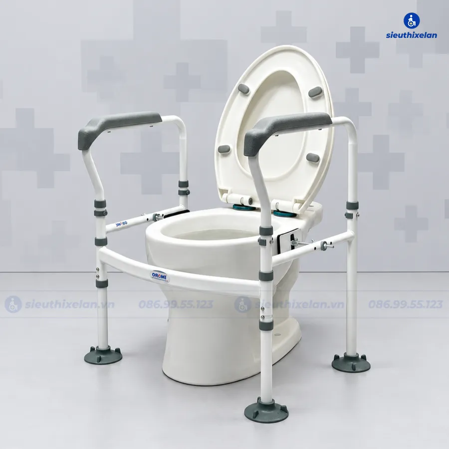 Khung Tay Vịn Bồn Cầu Oromi KH-12S