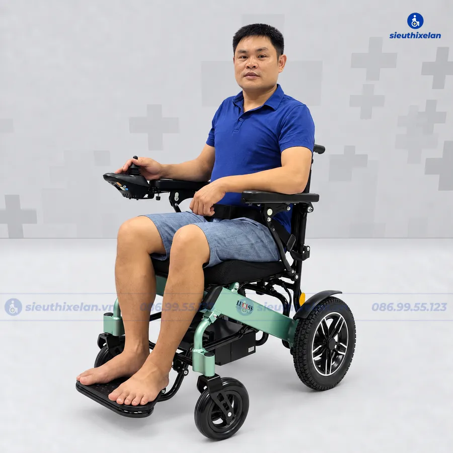 Xe Lăn Điện Lucass Vip-05