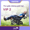 Xe Lăn Ngả Nằm Cao Cấp Karma VIP 2