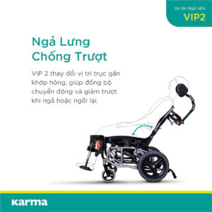 Xe Lăn Ngả Nằm Cao Cấp Karma VIP 2